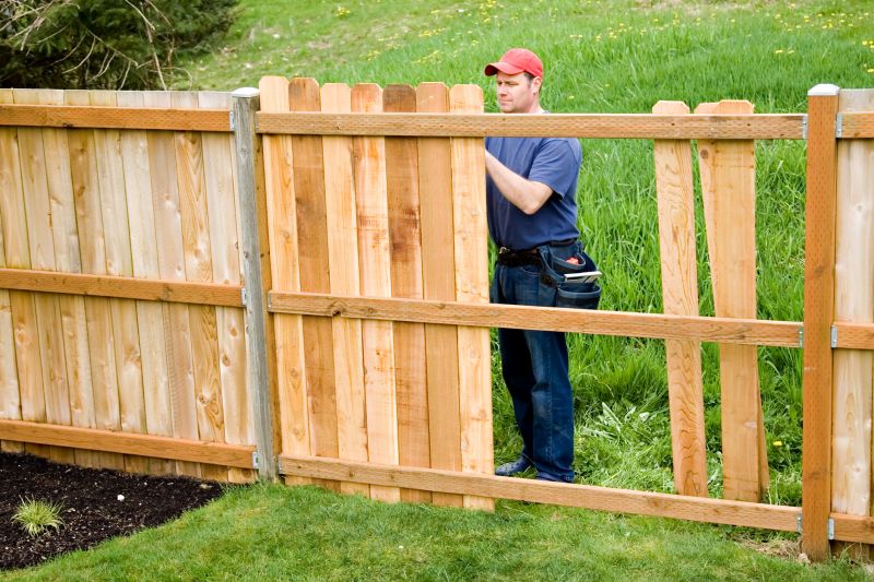 Fence Maintenance Work