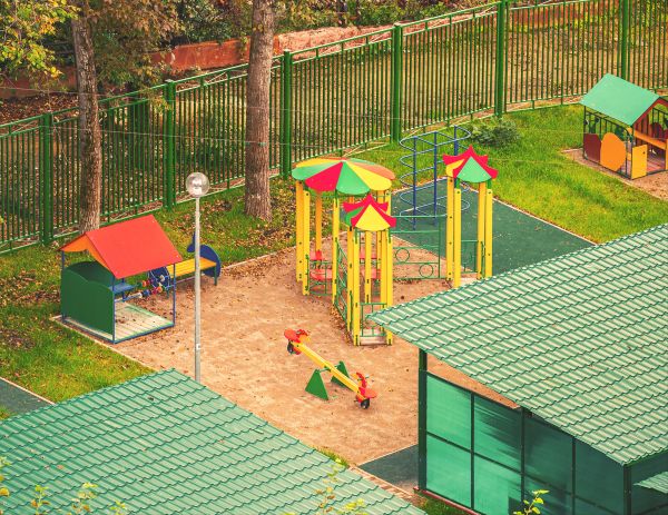 Playground Fence Installation